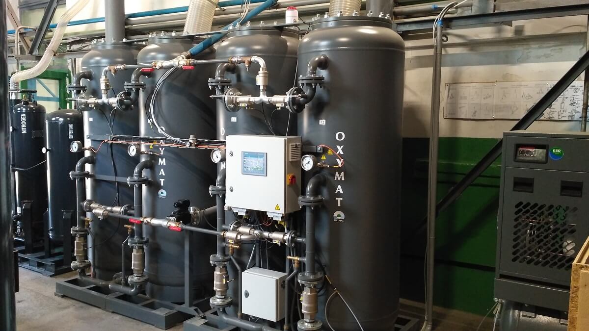 Установка по производству газообразного азота и кислорода от Dalgakiran