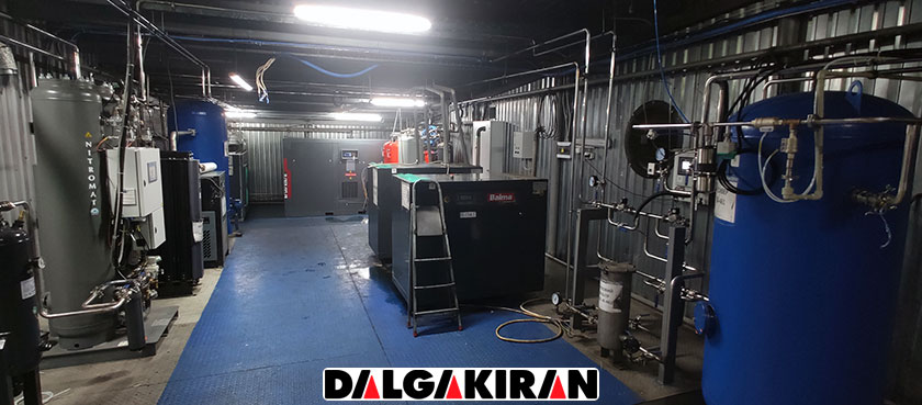Полнокомплектная азотная станция DALGAKIRAN АС-10/0,7 У3