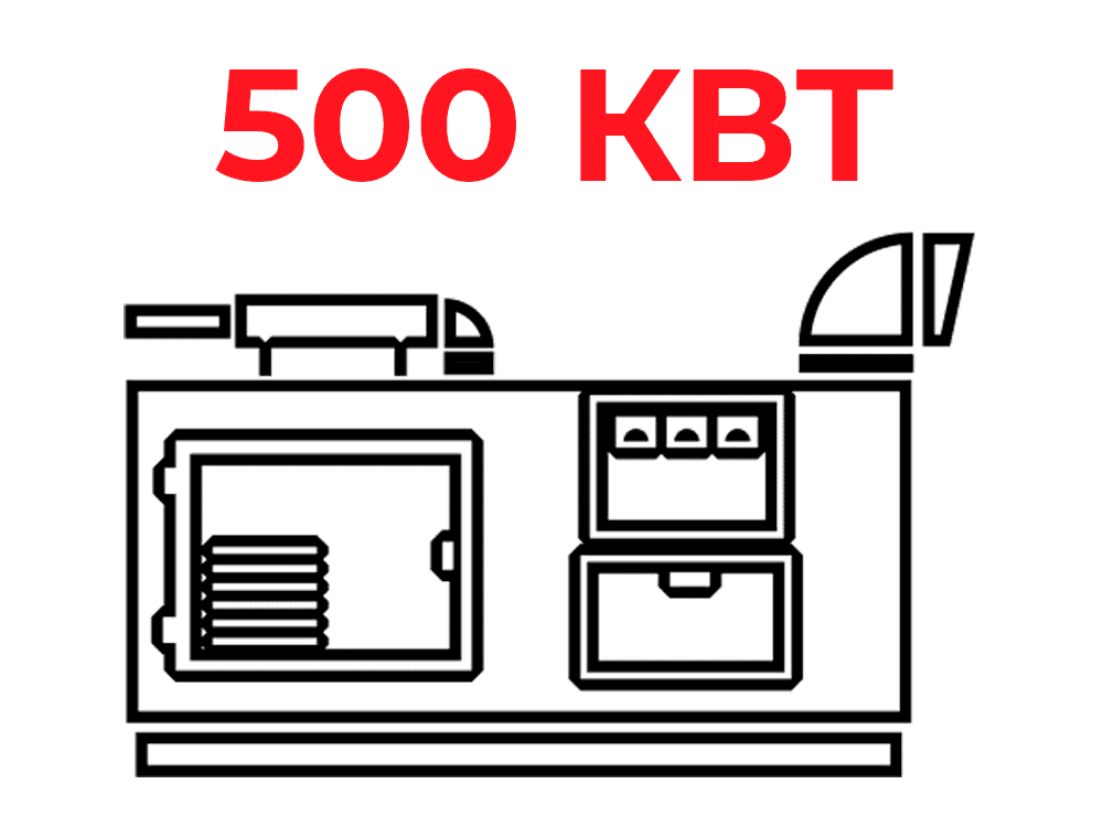 Дизель-генератори 500 кВт