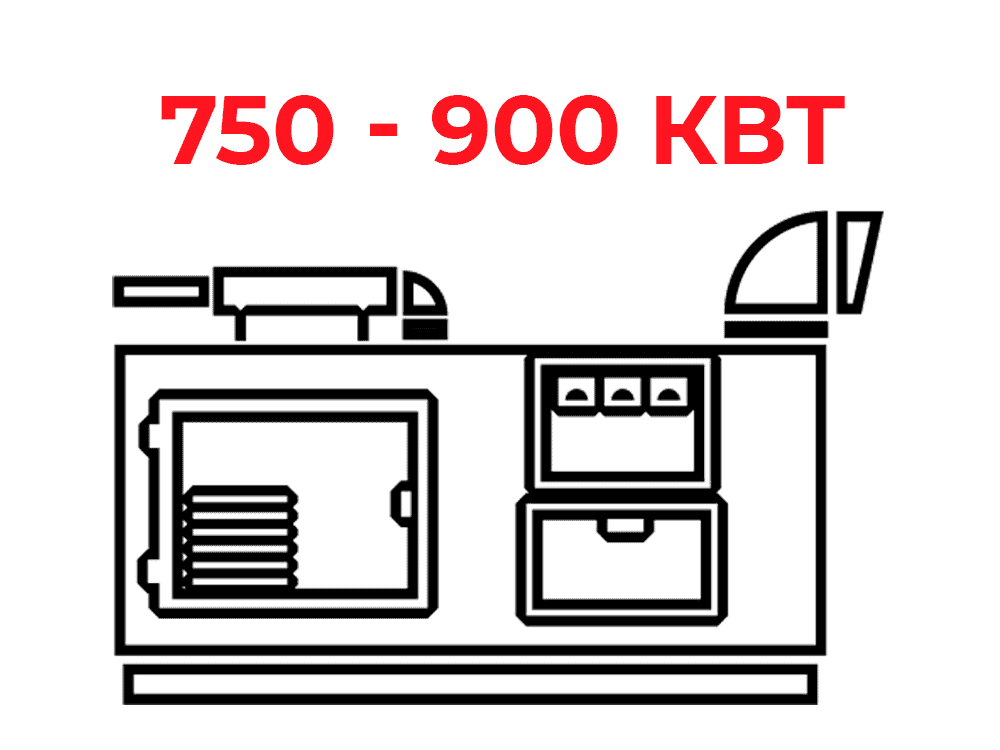 Дизель-генератори 750 – 900 кВт