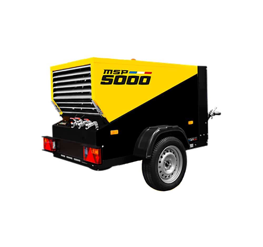 Пересувні компресори з дизельним приводом MSP5000