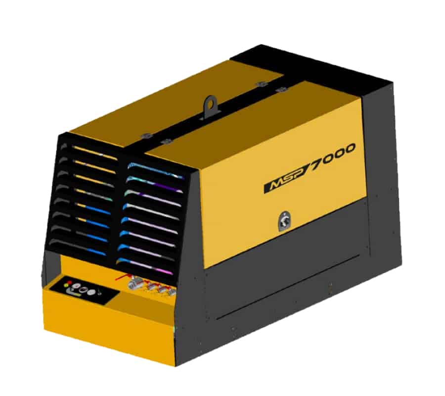 Пересувні компресори з дизельним приводом MSP7000