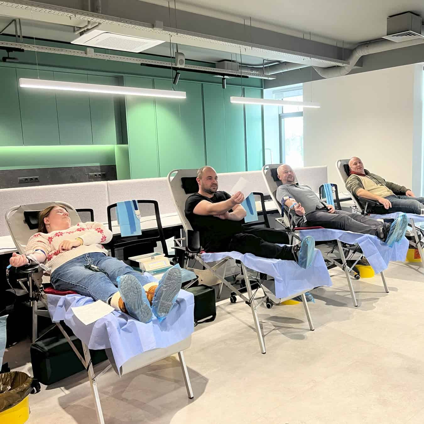 Команда Далгакиран Украина присоединилась к благотворительной инициативе «Твоя кровь может воевать»