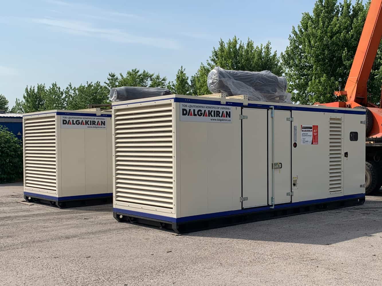Дизель-генераторы Dalgakiran DJ818BD для ЛЦ Арктика