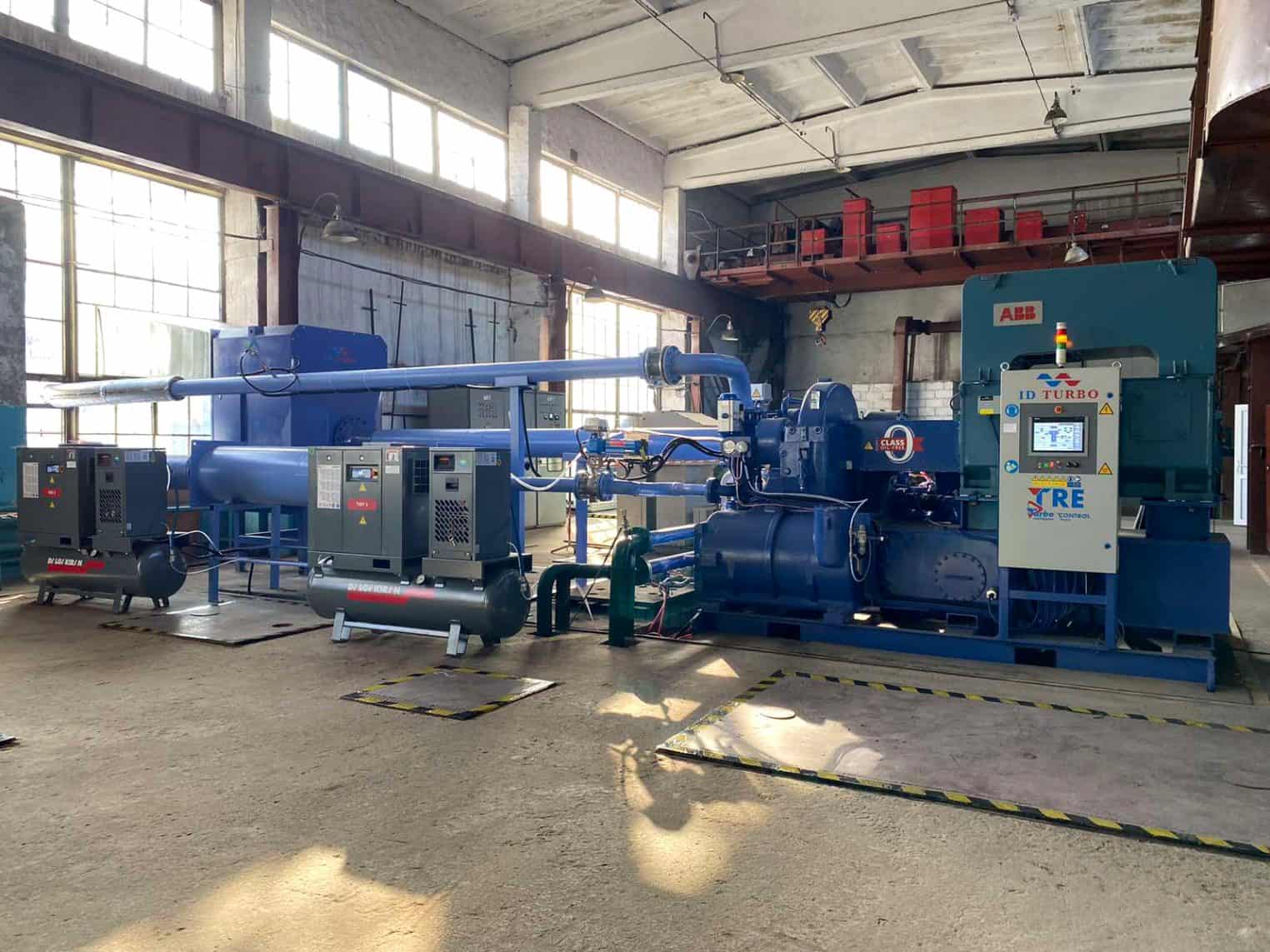 Турбокомпресор IDK TRE60M2