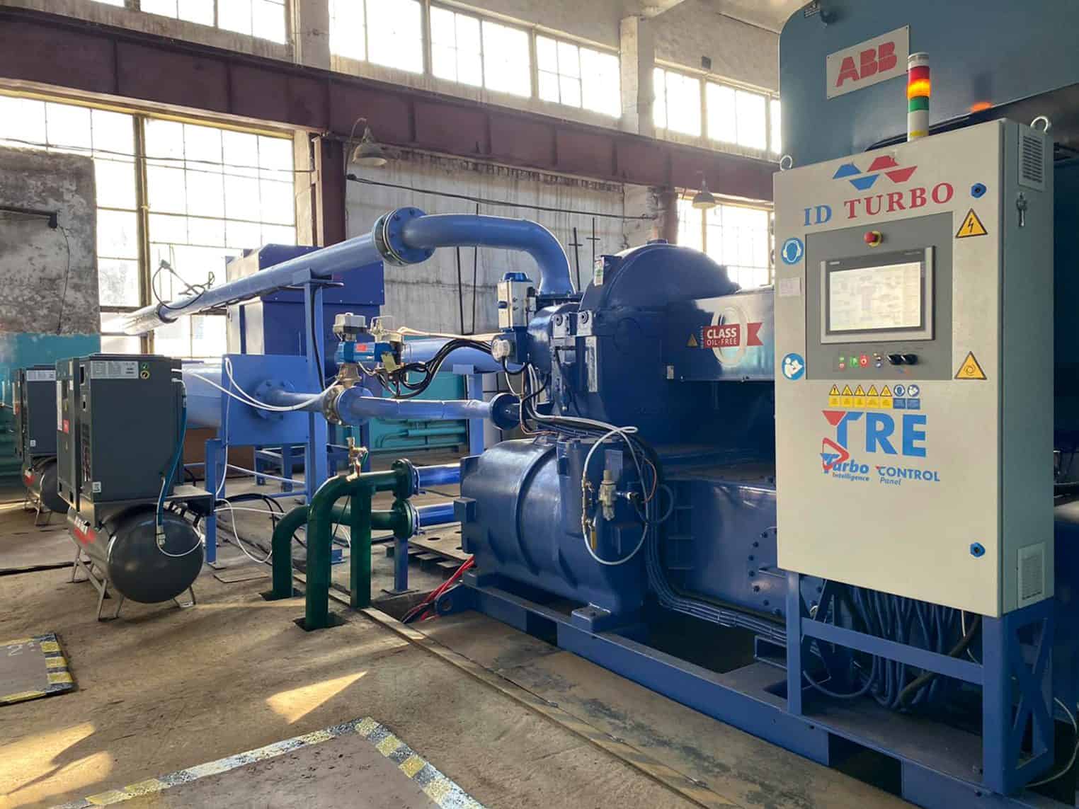 Турбокомпресор IDK TRE60M2