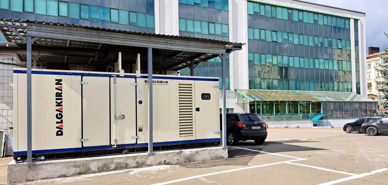 Дизельний генератор DALGAKIRAN серії DJ-PR 1250 кВА