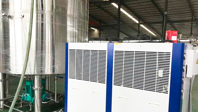 Чилер для охолодження пивного сусла на пивзаводі