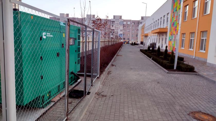 Дизельний генератор Cummins C170D5 для дитячого саду в Одесі