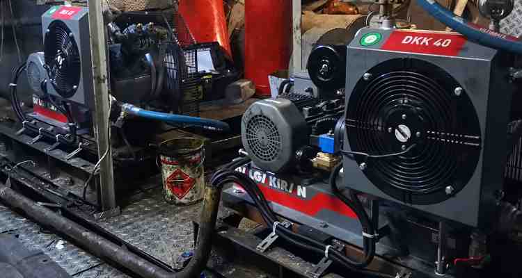 Компресори Dalgakiran DKK в составке корабельної силової установки