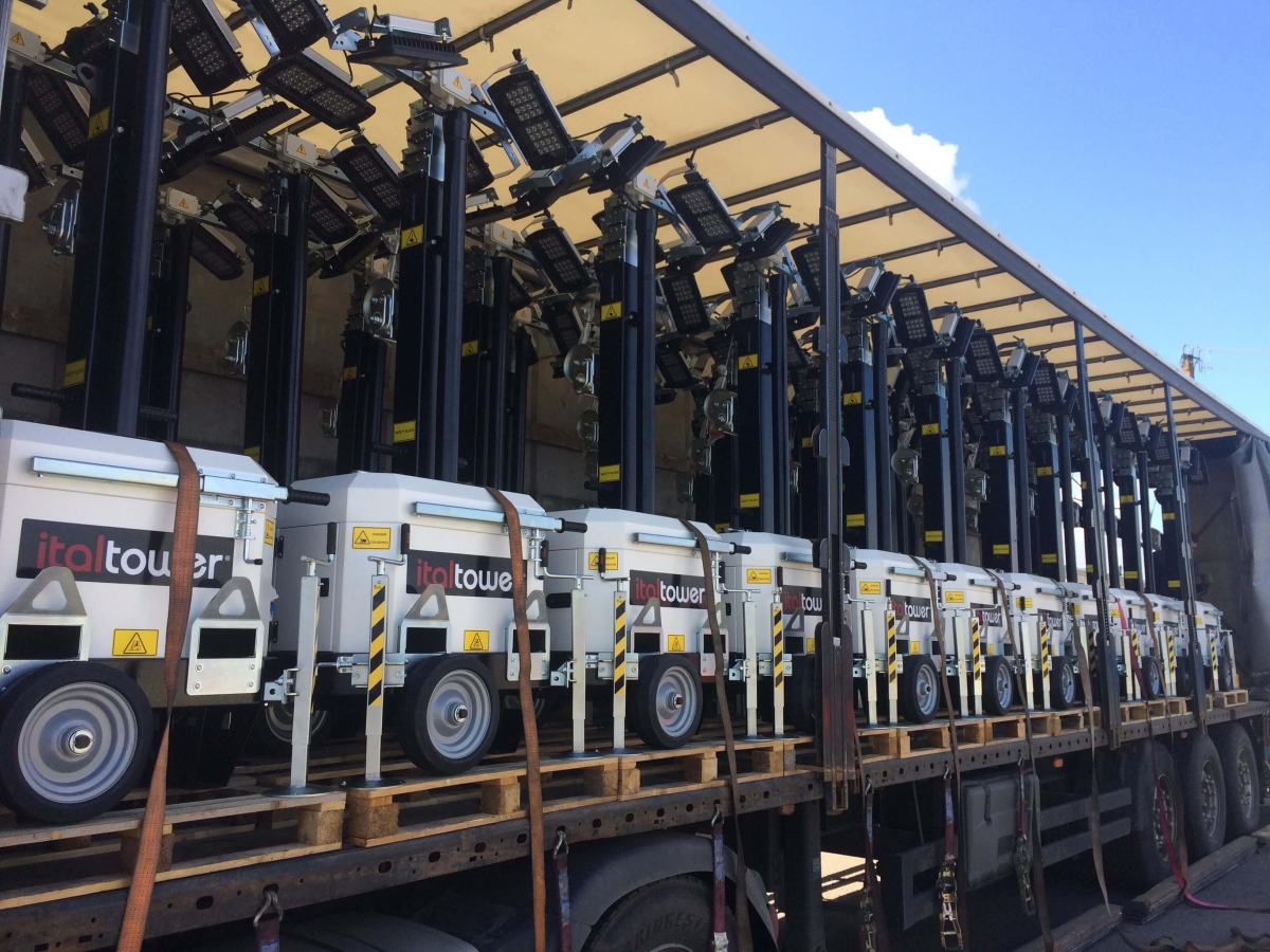 Осветительные мачты