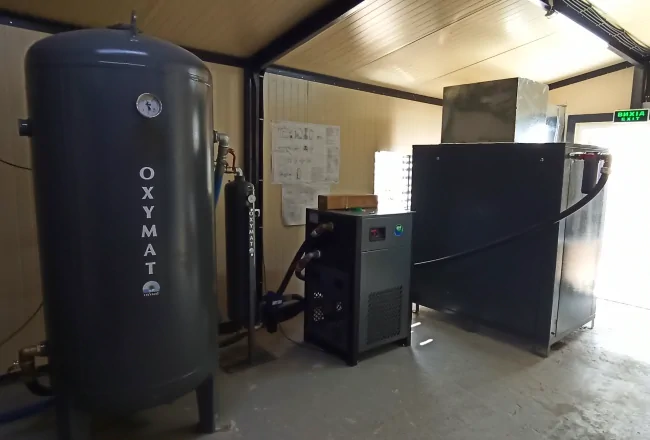 Кислородная станция для Виноградовской районной больницы