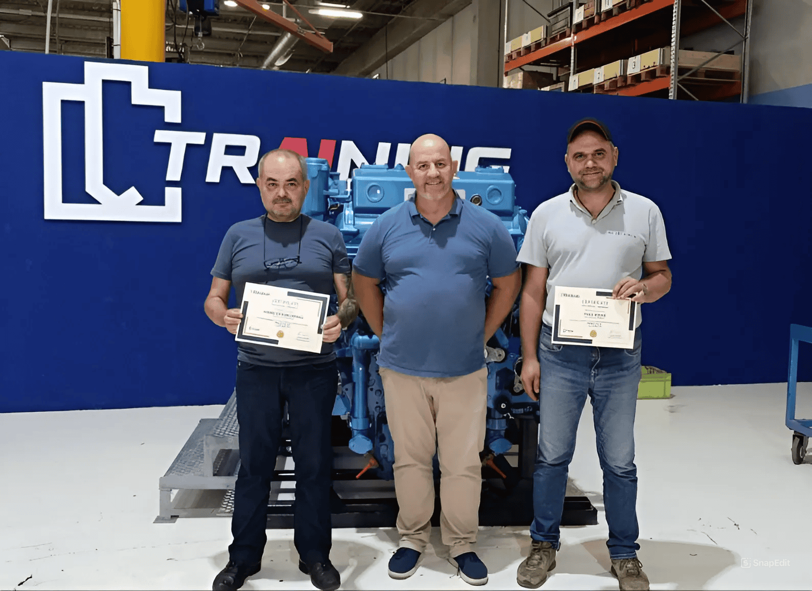 Обучение сервисных инженеров ООО «Далгакиран компрессор Украина»