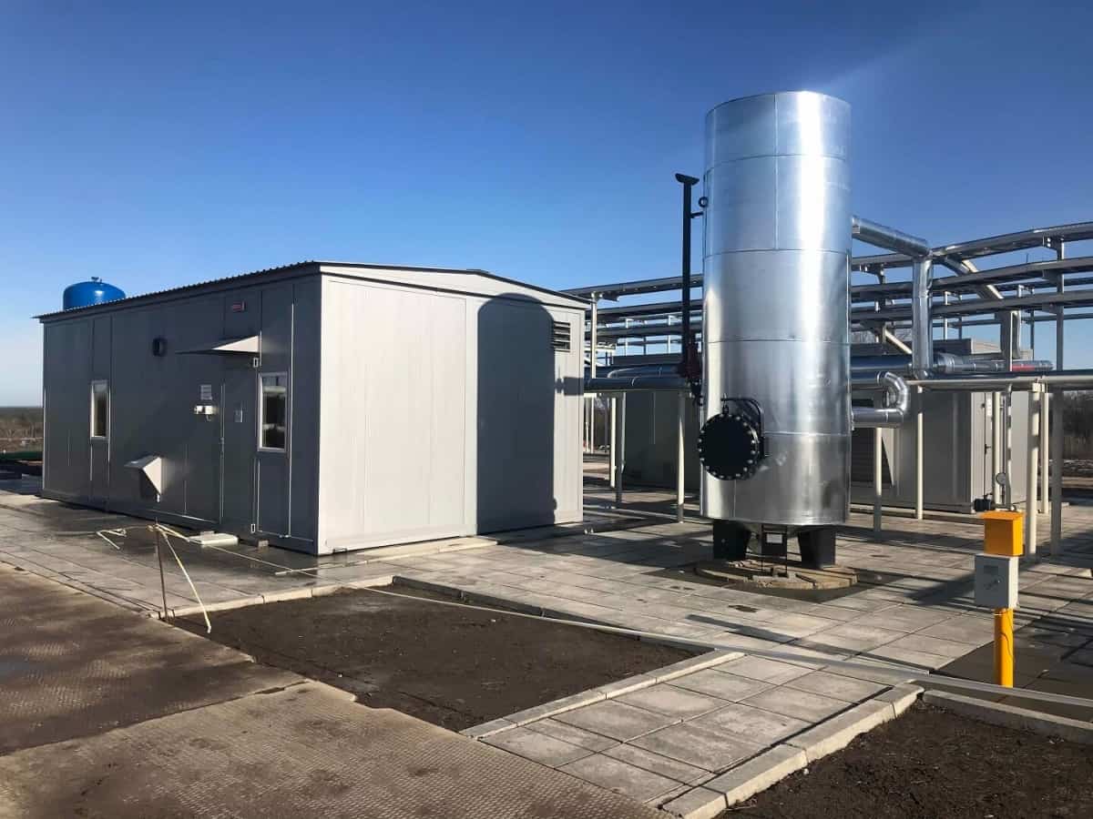 Станция азотная адсорбционная для газлифтной эксплуатации скважин ДТЭК Нефтегаз