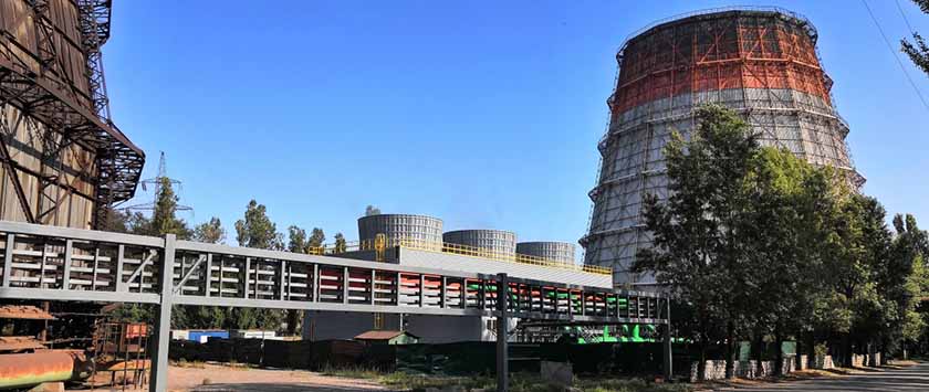 Найбільша в Україні вентиляторная градирня