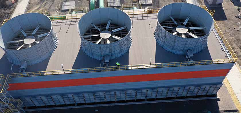 Градирня CENK 3EFM1460 на АрселорМіттал Кривий Ріг